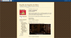 Desktop Screenshot of imperiodomeio.blogspot.com