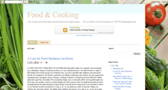 Desktop Screenshot of foodcookinglinks.blogspot.com