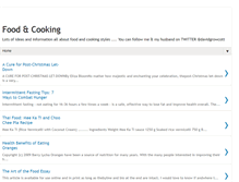 Tablet Screenshot of foodcookinglinks.blogspot.com