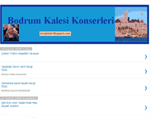 Tablet Screenshot of bodrumkalesikonserleri.blogspot.com