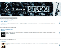 Tablet Screenshot of aminorstudio.blogspot.com