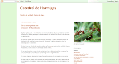 Desktop Screenshot of catedraldehormigas.blogspot.com