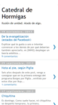 Mobile Screenshot of catedraldehormigas.blogspot.com
