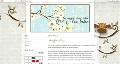 Desktop Screenshot of cherrytreenotes.blogspot.com