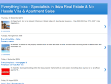 Tablet Screenshot of everythingibiza-properties-for-sale.blogspot.com