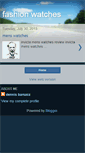 Mobile Screenshot of mens-fashionwatches.blogspot.com