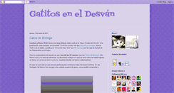 Desktop Screenshot of gatitos-en-el-desvan.blogspot.com