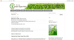 Desktop Screenshot of greensuperrice.blogspot.com