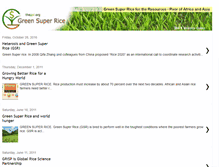 Tablet Screenshot of greensuperrice.blogspot.com