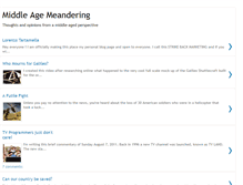 Tablet Screenshot of middleagemeandering.blogspot.com