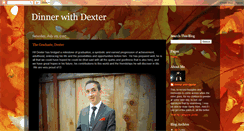 Desktop Screenshot of dinnerwithdexter.blogspot.com