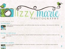 Tablet Screenshot of lizzymariephotos.blogspot.com