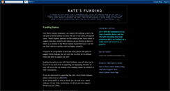 Desktop Screenshot of katewofunding.blogspot.com