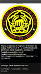 Mobile Screenshot of clubedearteeluta-hapkido.blogspot.com