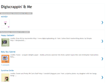 Tablet Screenshot of dgscrappingandme.blogspot.com