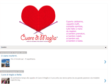 Tablet Screenshot of cuoredimagliablog.blogspot.com
