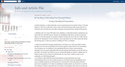 Desktop Screenshot of infoandarticlefile.blogspot.com