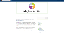 Desktop Screenshot of edglenfamilies.blogspot.com