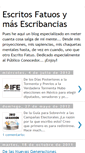 Mobile Screenshot of escritosfatuos.blogspot.com