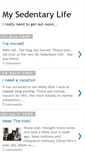 Mobile Screenshot of mysedentarylife.blogspot.com