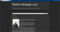 Desktop Screenshot of molinestrategic.blogspot.com