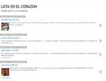 Tablet Screenshot of corazonminero.blogspot.com