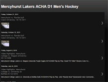 Tablet Screenshot of mercyhurstclubhockey.blogspot.com