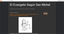 Desktop Screenshot of elevangeliosegunsanmichel.blogspot.com