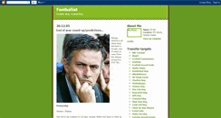 Desktop Screenshot of footballist.blogspot.com