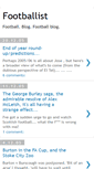 Mobile Screenshot of footballist.blogspot.com