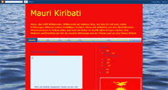 Desktop Screenshot of mauri-kiribati.blogspot.com