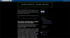 Desktop Screenshot of ecoeficiencia-dianamolina.blogspot.com