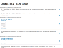 Tablet Screenshot of ecoeficiencia-dianamolina.blogspot.com