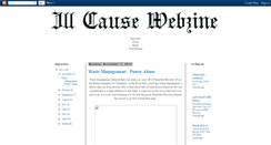 Desktop Screenshot of illcause.blogspot.com