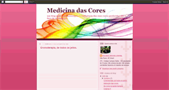 Desktop Screenshot of medicinadascores.blogspot.com