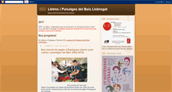 Desktop Screenshot of lletresipaisatgesdelbaix.blogspot.com