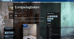 Desktop Screenshot of europadagboken.blogspot.com