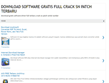 Tablet Screenshot of download-software-gratis-sn.blogspot.com