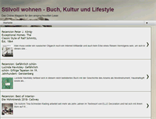 Tablet Screenshot of helga-koenig-wohnen.blogspot.com