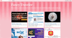 Desktop Screenshot of fancytraveler.blogspot.com