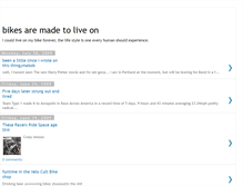 Tablet Screenshot of bikesaremadetoliveon.blogspot.com