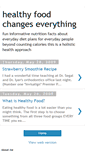 Mobile Screenshot of healthyfoodchangeseverything.blogspot.com