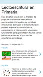 Mobile Screenshot of lectoescrituraprimeraetapa.blogspot.com
