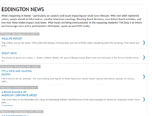 Tablet Screenshot of eddingtonnews.blogspot.com