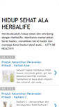 Mobile Screenshot of hidupsehat-herbalife.blogspot.com