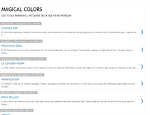 Tablet Screenshot of magical-colors.blogspot.com