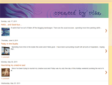 Tablet Screenshot of createdbyrisa.blogspot.com