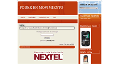 Desktop Screenshot of podermovil.blogspot.com