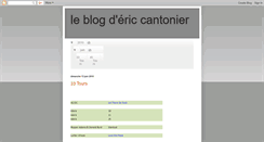 Desktop Screenshot of eric-cantonier.blogspot.com