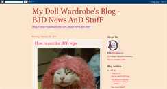 Desktop Screenshot of mydollwardrobe-blog.blogspot.com